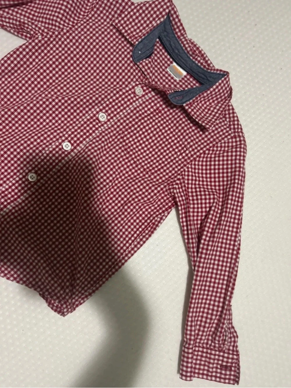 Gymboree Red Gingham Button-Down Shirt